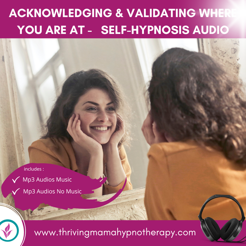 Single Recordings -  Acknowledging & Validating Where You Are At