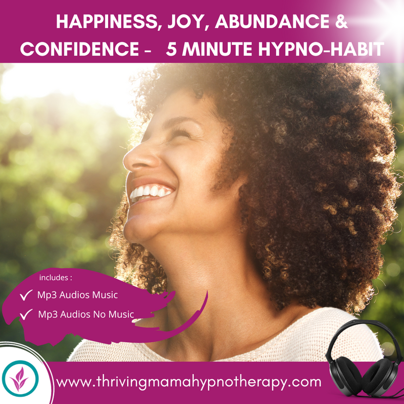 5 Minute Hypno-Habits - Happiness, Joy, Abundance & Confidence