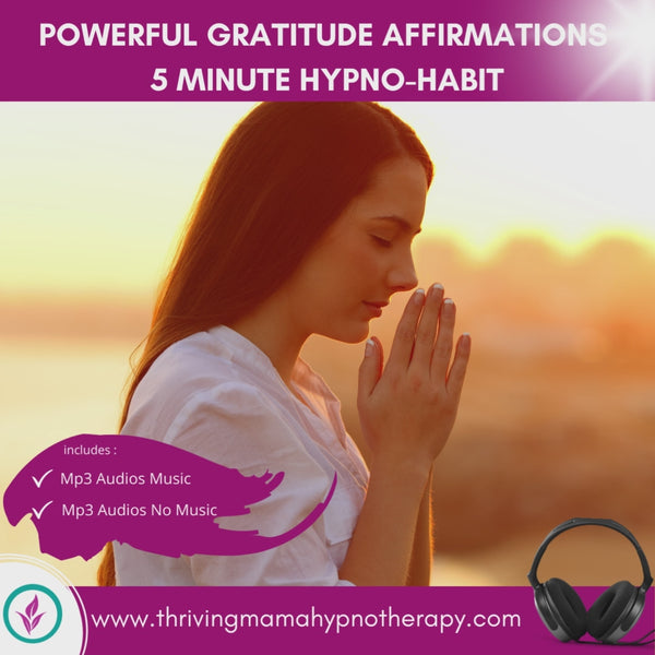 5 Minute Hypno-Habits - Gratitude Affirmations for Women